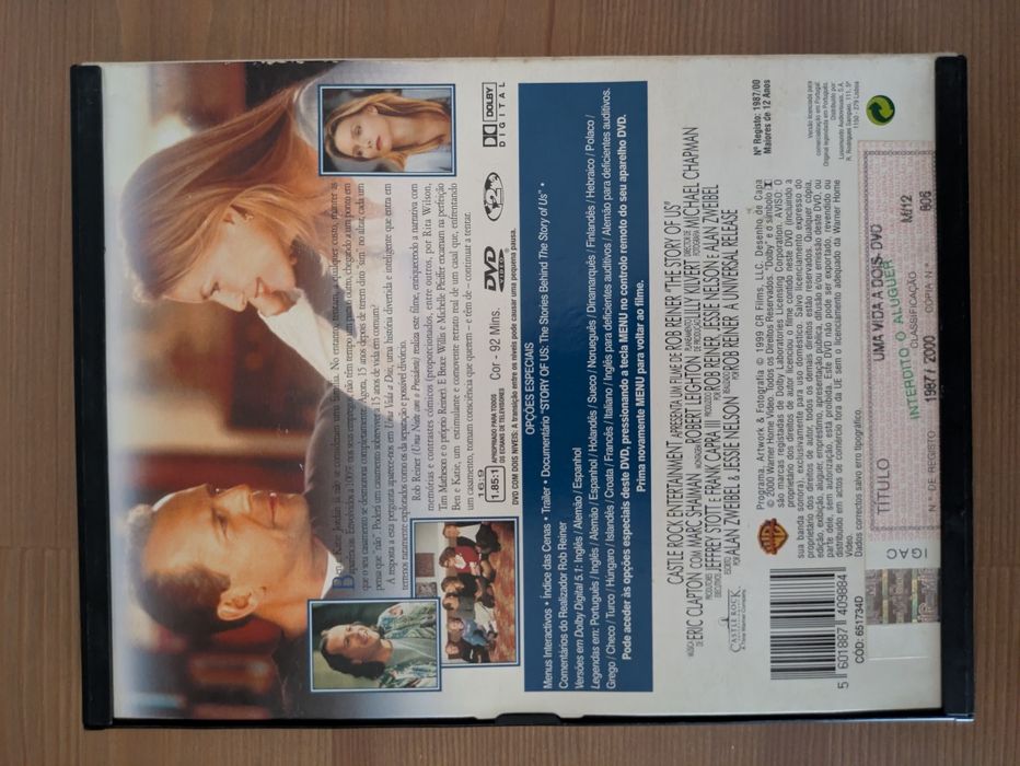 DVD Snapper Case " Uma Vida a Dois " 1999 (Como Novo)