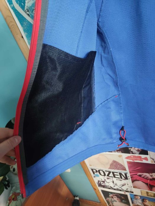 mckinley ventmax pro softshell damski niebieski odblaski 14y 164 XS 34