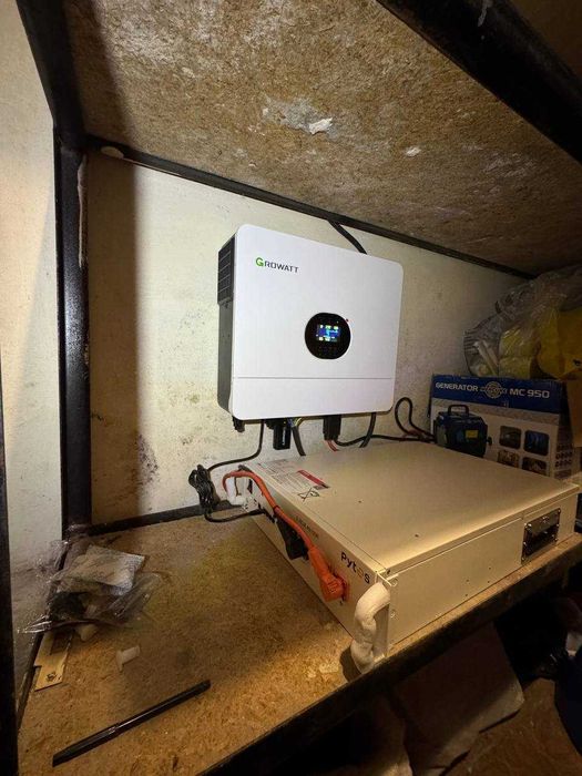 Інвертор DEYE 6 кВт в Запоріжжя та акумулятори