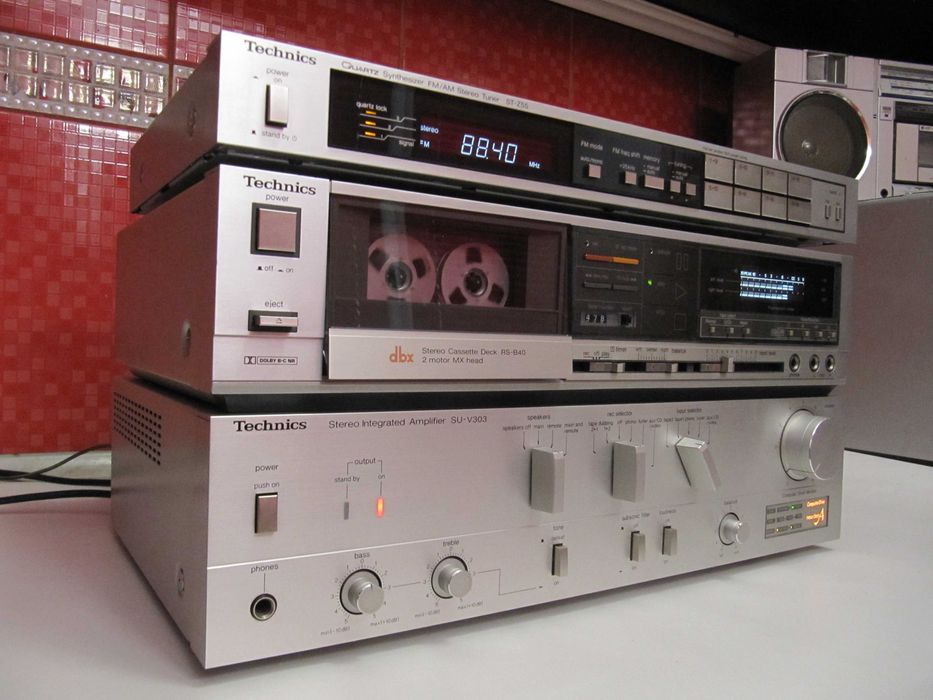 TECHNICS – Стереосистема - БРЕНДОВИЙ HI-FI *Gold Vintage (ІДЕАЛЬНИЙ Стан)