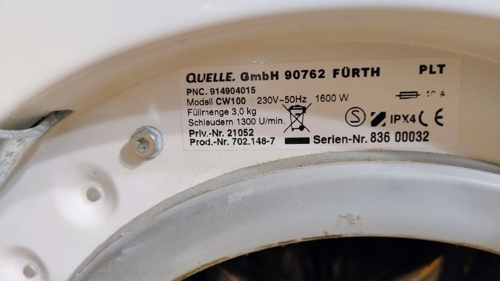 Пральна машина Privileg