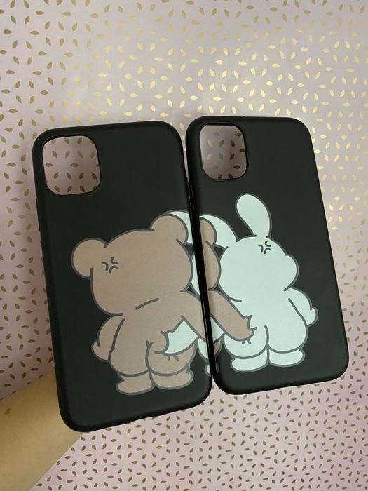 Парные чехлы на iPhone 11 цена за 2 шт айфон 11