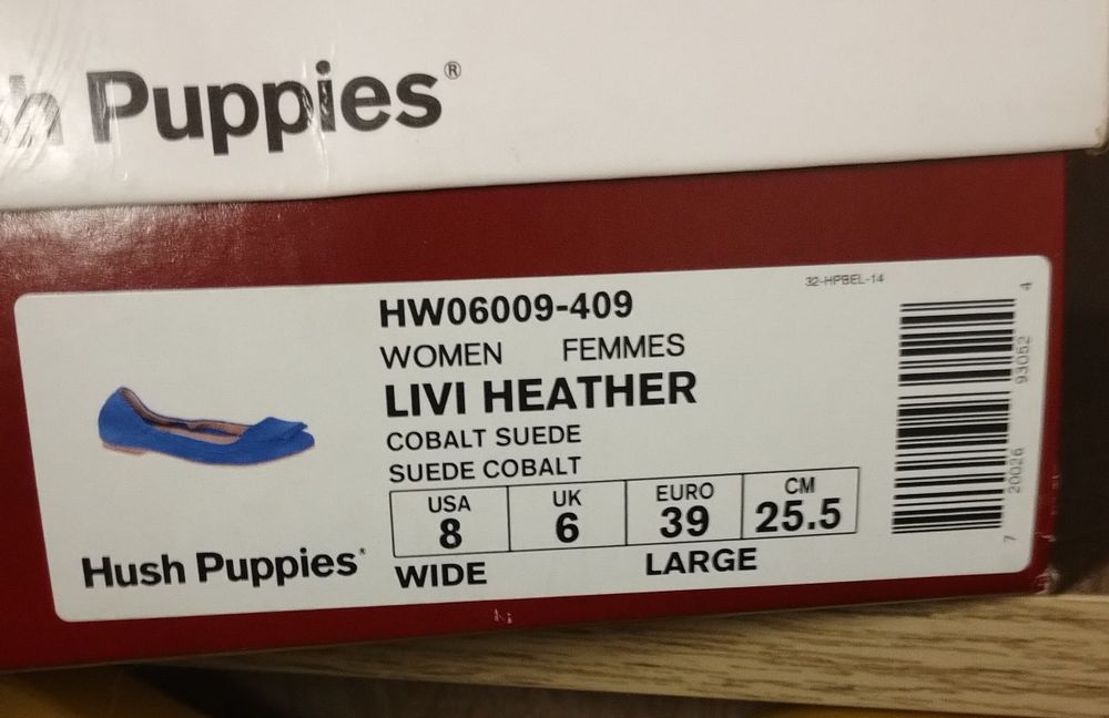 Туфлі сині Hush Puppies