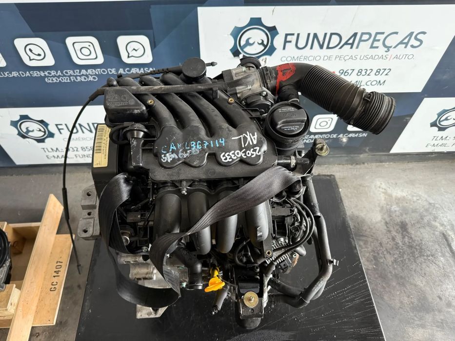 Motor Audi A3 8L 1.6i 100Cv Ref: AKL