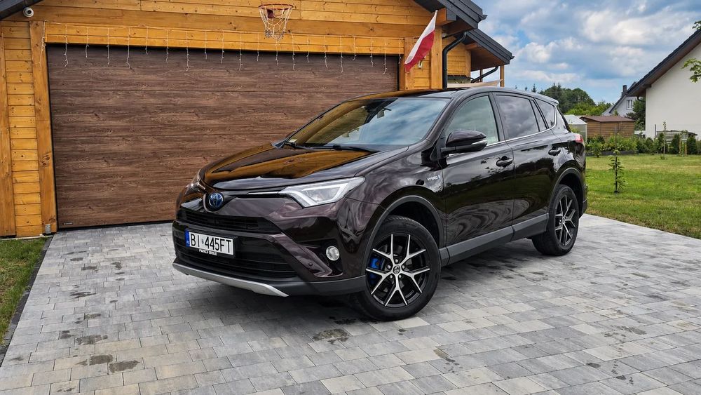 Toyota RAV4 Toyota RAV4 2,5 Hybrid 2016 – salon Polska, bezwypadkowa, zadbana