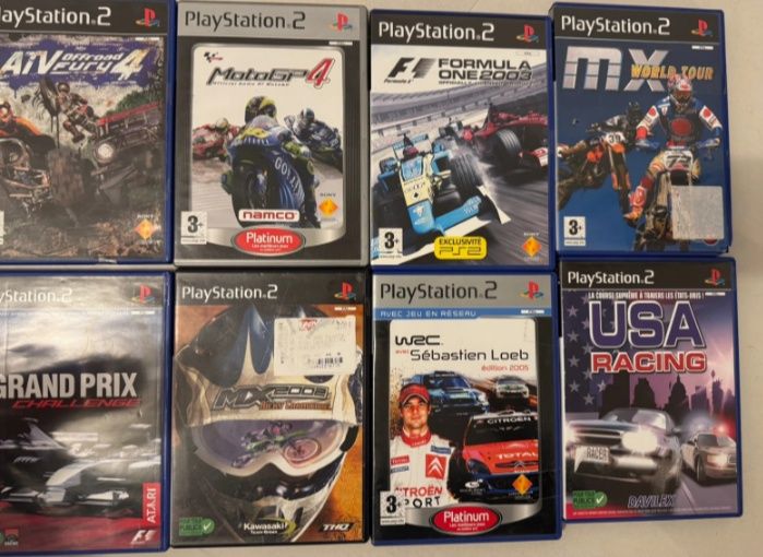 Vídeojogos €30 por lote PlayStation Ps2 Gameboy Nintendo DS