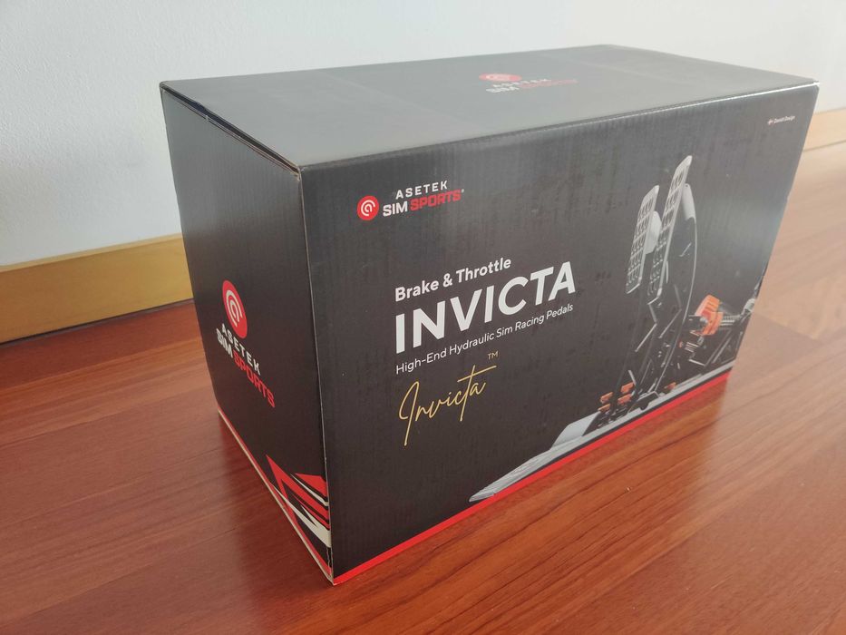Pedais Novos Simracing Asetek Invicta THORP II