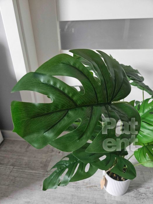 Sztuczny kwiat monstera 71 cm z doniczką ozdobna dom taras nowa