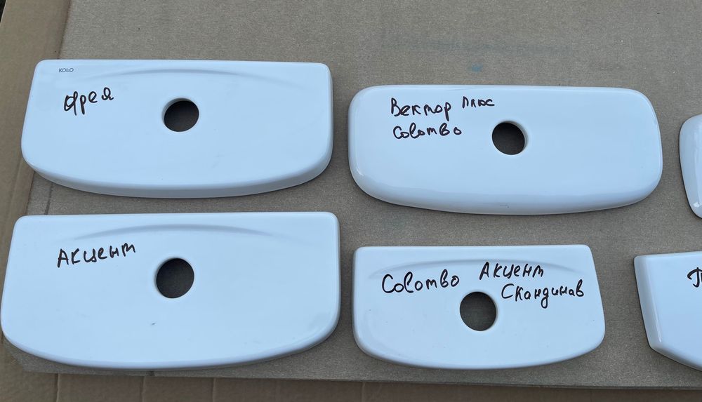 Крышки на бачки Церсанит и другие