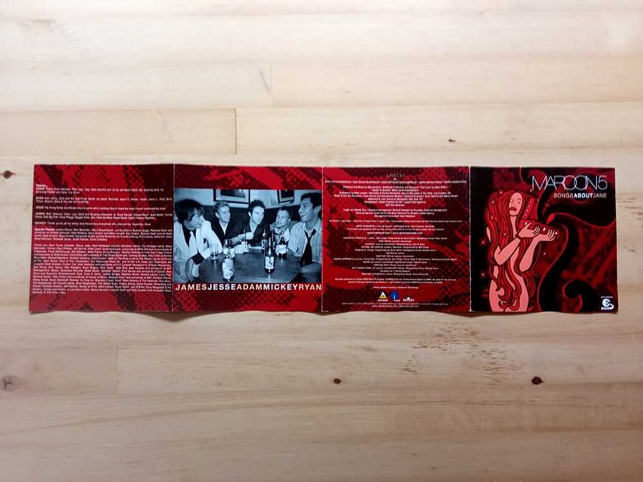 CD Maroon 5 - Songs About Jane (Livro)