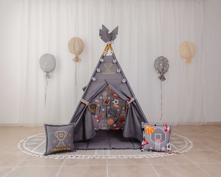 Вігвам в дитячу для хлопчика Чемпіон. Повний комплект