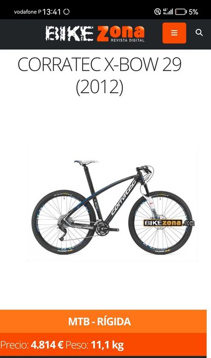 BTT Carbono 29 SID Corratec