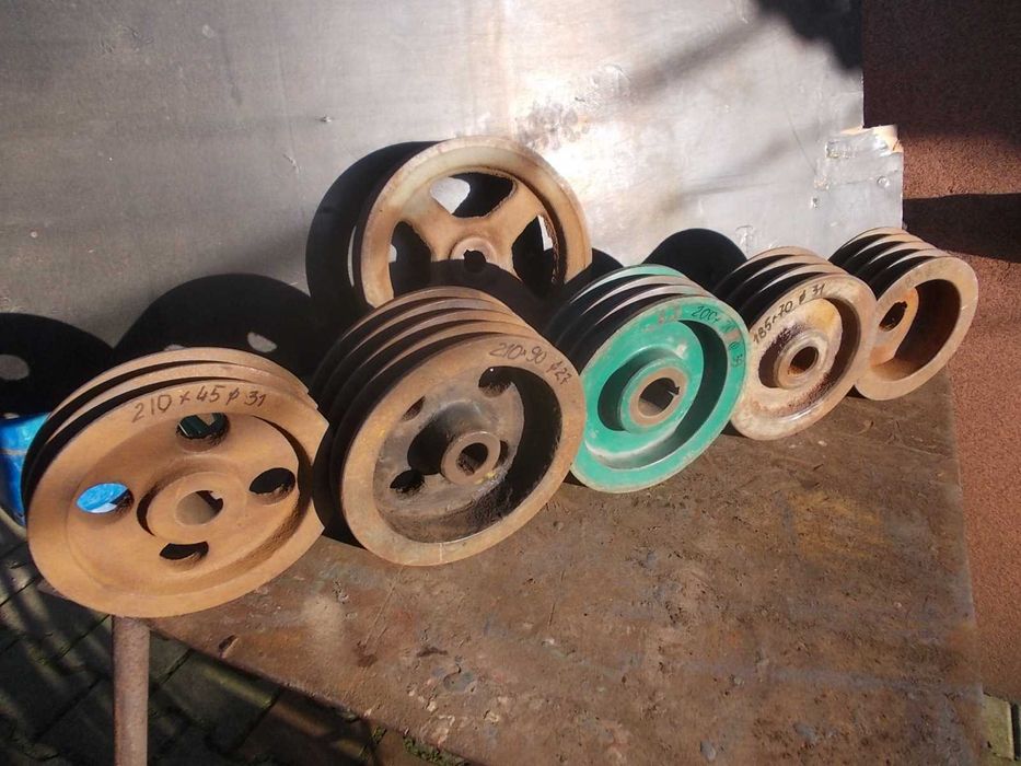 Koła pasowe szajba 185mm, 200mm