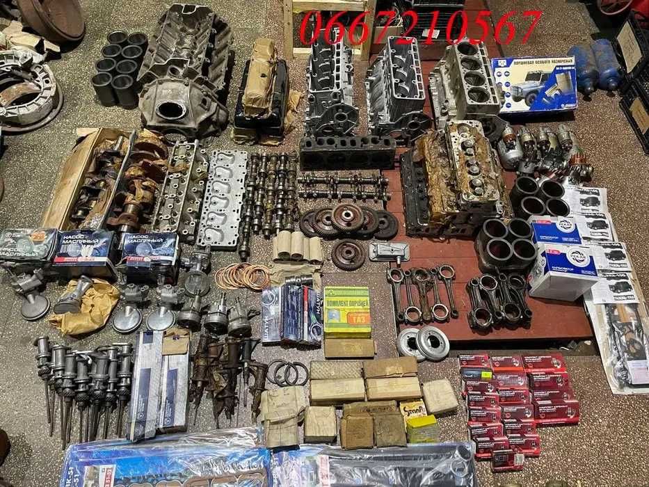 Запчасти двигателя Газ 53, Газ 66, Газ 3307, Уаз, Волга, Газ 21, Газ 24