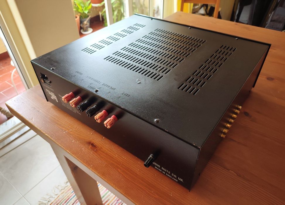 Audio Note OTO MK1 Magnífico Amplificador Versão Original Impecável!