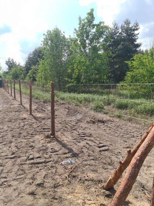 Ogrodzenie budowlane, tymczasowe, lesne