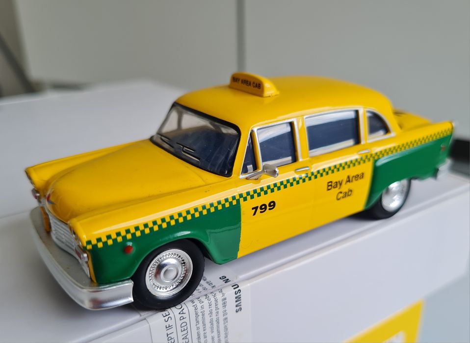 Miniatura diecast 1980 CHECKER SÃO FRANCISCO. Escala 1:43