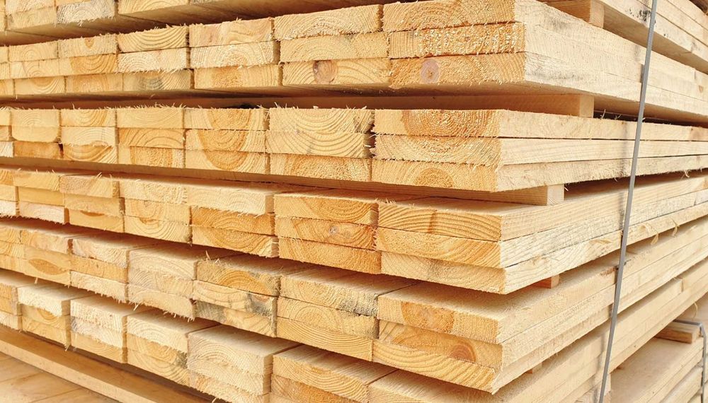 Крупный брус строительный, 150х150х6000 мм, сосна 292,50грн м/п