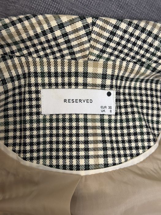 Піджак Reserved в клітинку