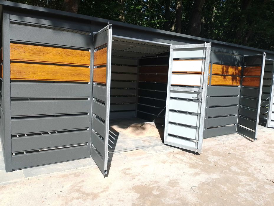 Wiata śmietnikowa panelowa PROMOCJA