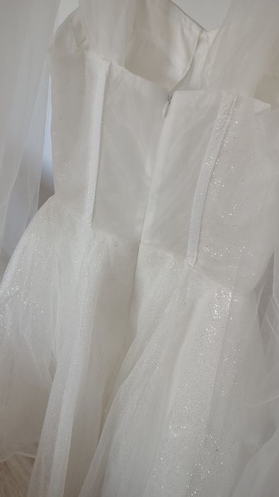 Vestido de noiva midi