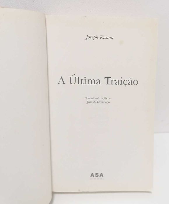 A Última traição, de Joseph Kanon