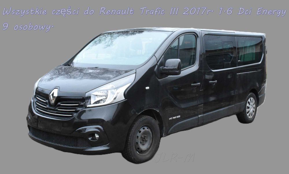 Renault Trafic 3 2017 - wnętrze fotele podsufitka tapicerka wykładzina