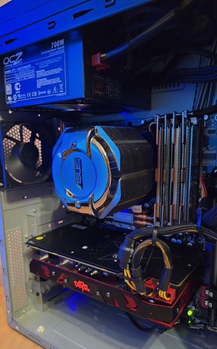 Компьютер системный блок на DDR2 ретро