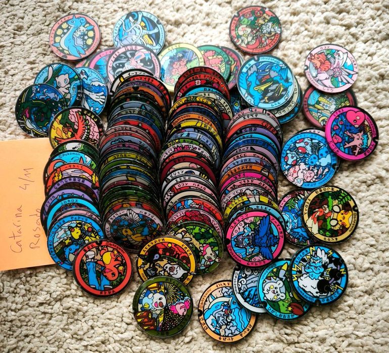 Moedas Pokémon coleção