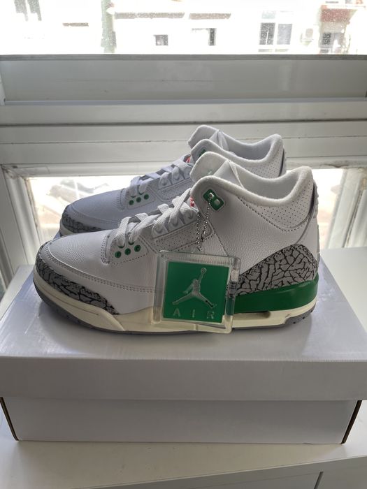 Jordan 3 Lucky Green - n36