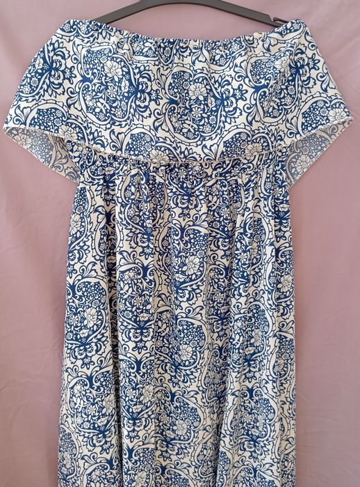 Сарафан в пол без бретелей