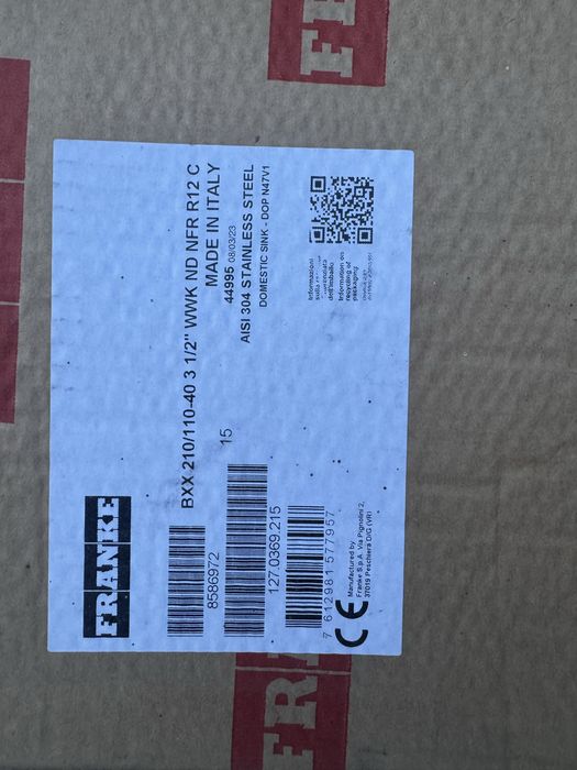 Zlew Franke bxx 210/110 40