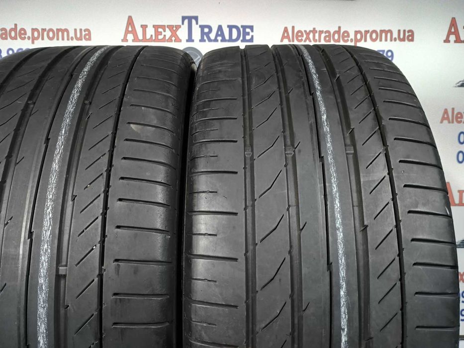 2 шт. 245/40 R17 Continental ContiSportContact 5 літні шини вживані