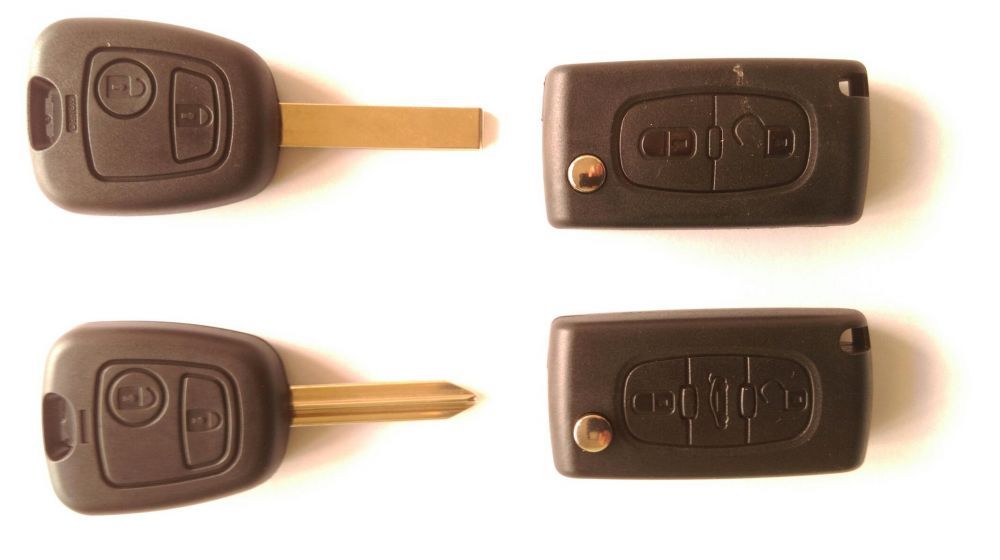 Chave com programação mercedes bmw renault smart ford peugeot vw