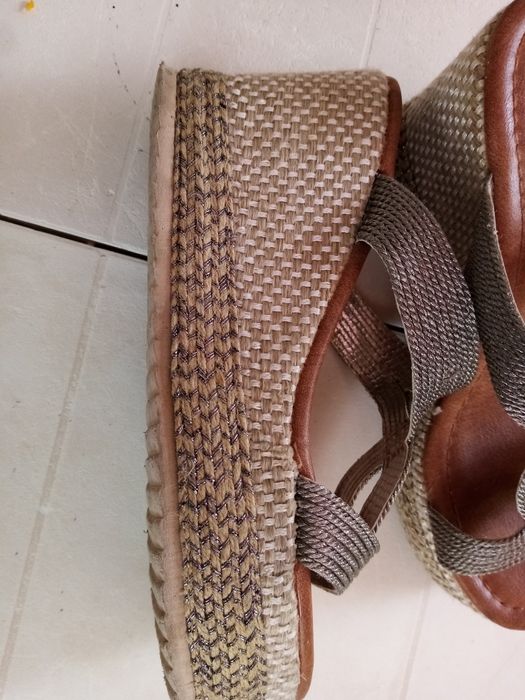 Sandálias prateadas64729494043778121