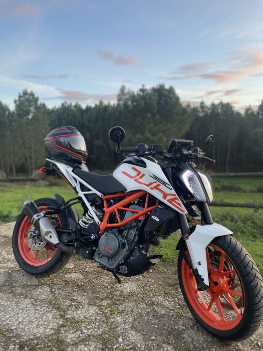 Ktm duke 390 branca
