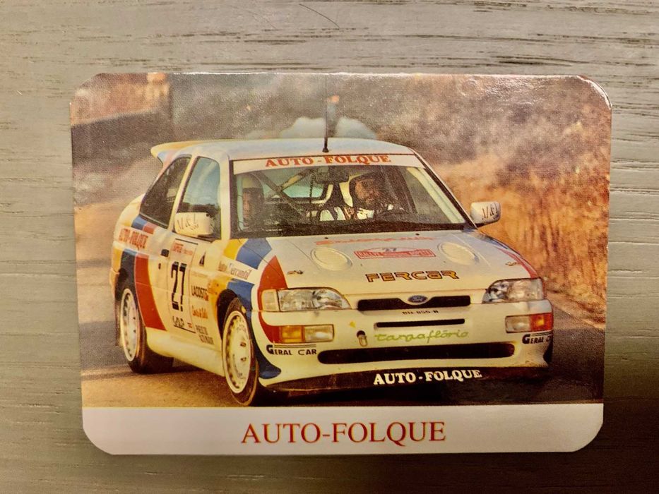 Calendário Ford Escort da Auto Folque - 1993
