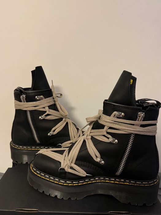 Rick Owens x Dr. Martens Quad Sole Megalace — rozmiar EU 45