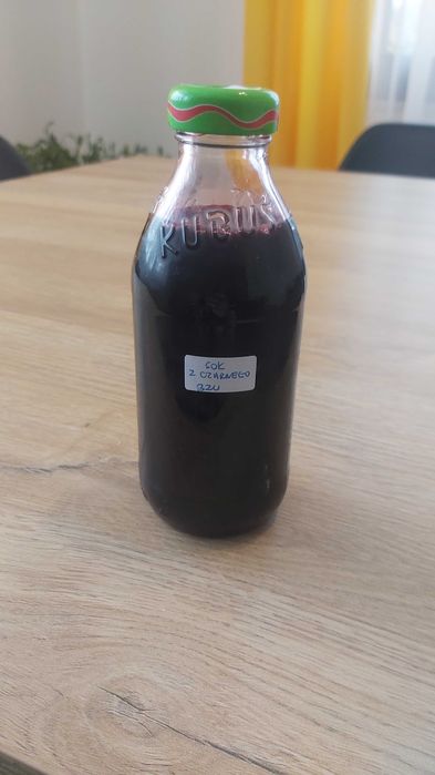 Sok z czarnego bzu butelka lub słoik 300ml Pasteryzowany bez chemii