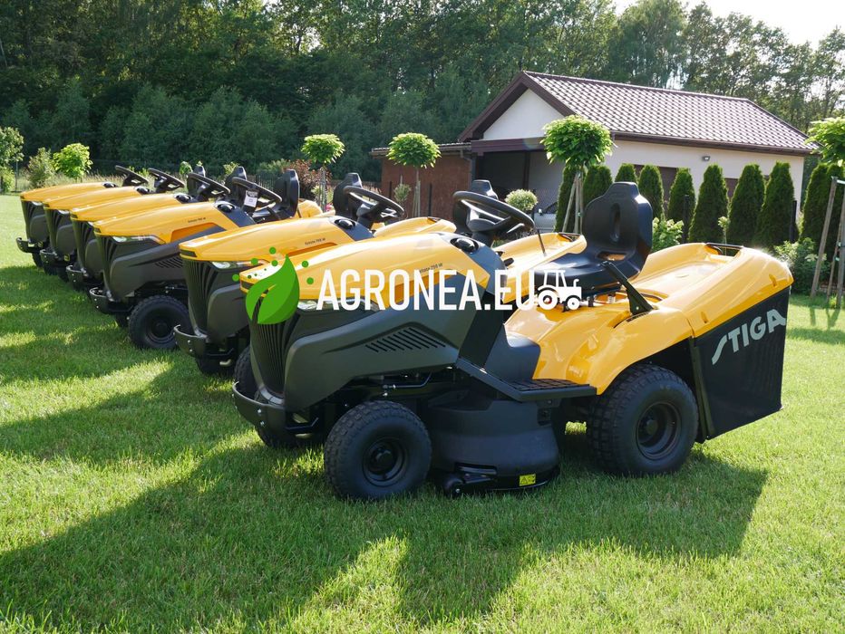 STIGA 398W Traktor kosiarka 2 cylindry mocna nowa Gwarancja 36 dostawa