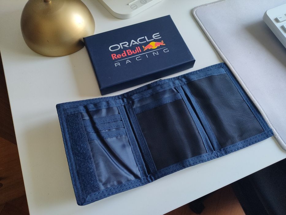 Carteira Oracle Red Bull Racing original + caixa (NOVA)