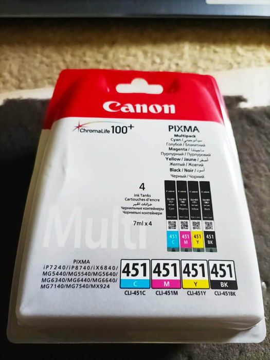 Картридж Canon CLI-451 C/M/Y/Bk Multi Pack