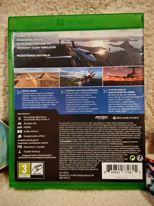 Microsoft Flight Simulator jak nowa PL samoloty Xbox series X
