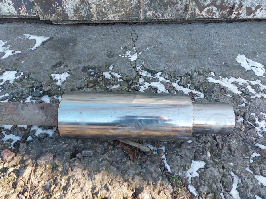 Прямоточный глушитель универсальный