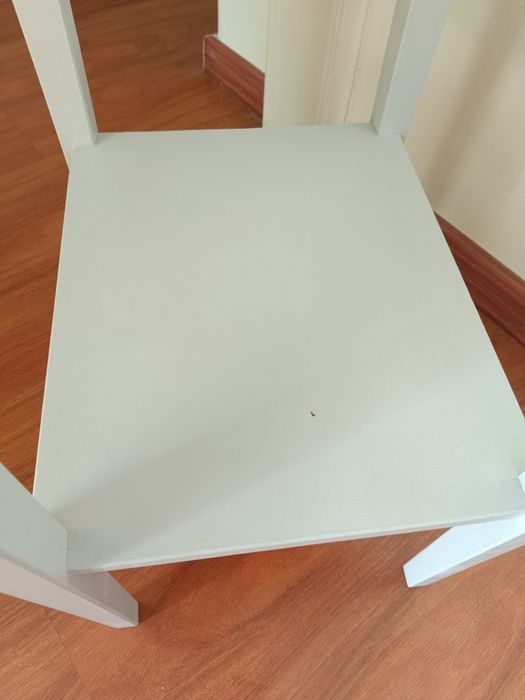 IKEA HEMNES Mesa de Cabeceira Cinza claro – Bom Estado