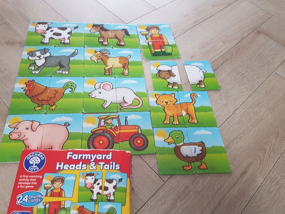 Puzzle pary 18m+ wieś