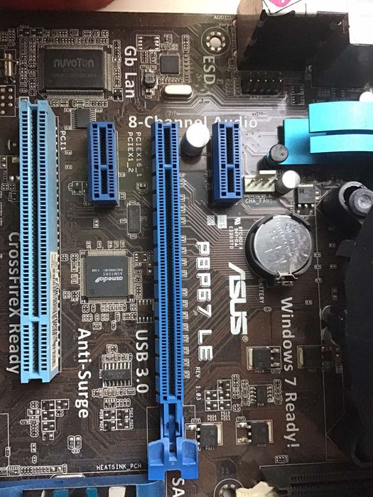 Комплект  1155 | Asus p8p67 le