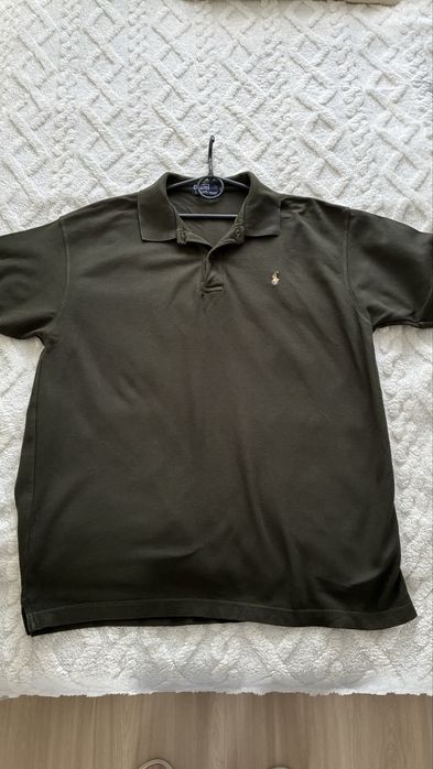 Bluzka tshirt khaki polo ala ralph laurent XL/42