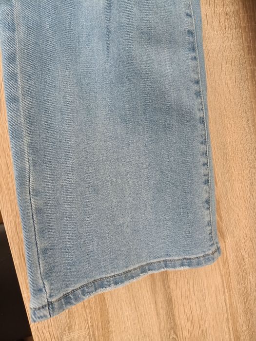 Spodnie wide leg jeans wysoki stan laulia