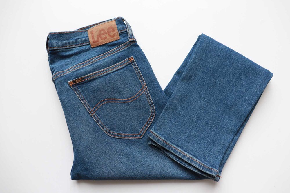 LEE DAREN ZIP FLY W30 L30 męskie spodnie jeansy regular fit jak nowe
